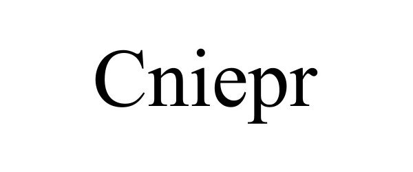 Trademark Logo CNIEPR