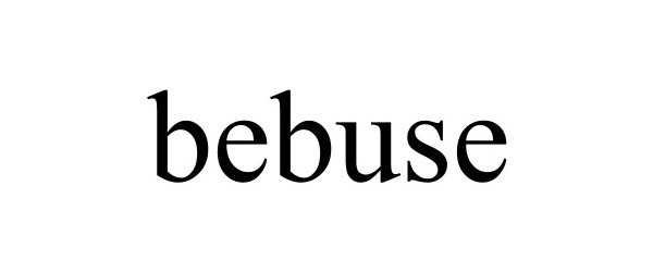 Trademark Logo BEBUSE