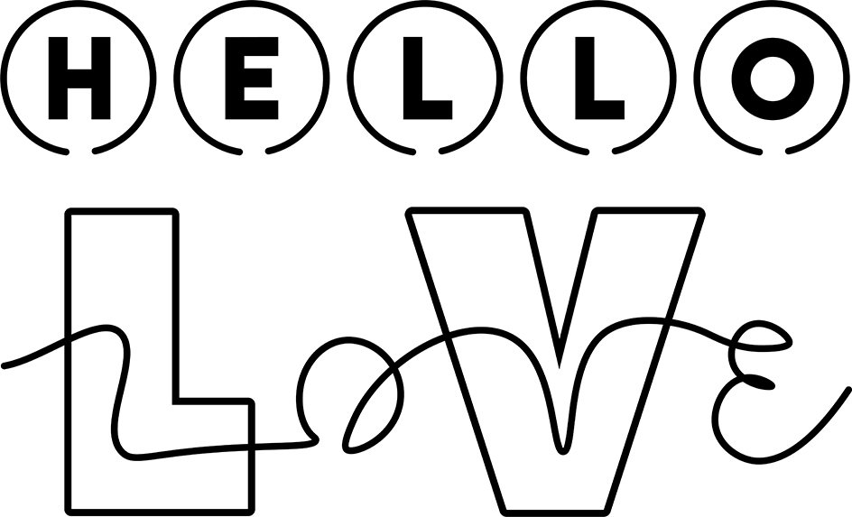 Trademark Logo HELLO LOVE