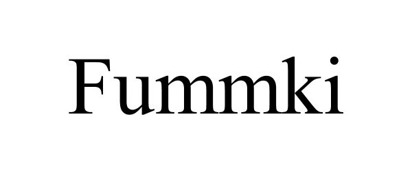 Trademark Logo FUMMKI