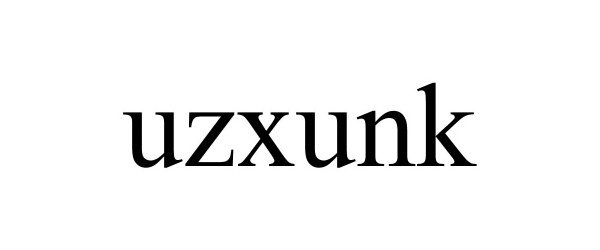 Trademark Logo UZXUNK