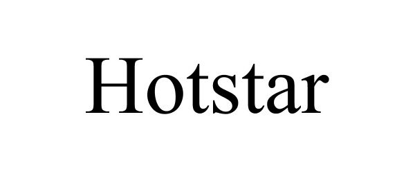 Trademark Logo HOTSTAR