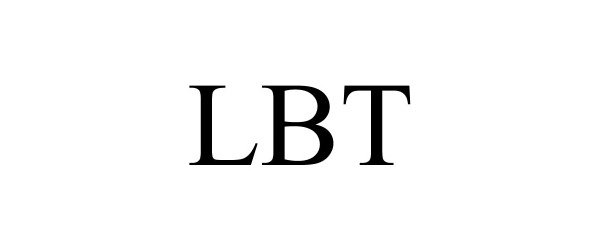 Trademark Logo LBT