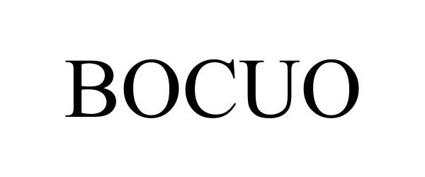 Trademark Logo BOCUO