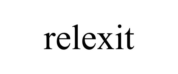 Trademark Logo RELEXIT