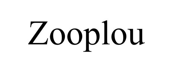 Trademark Logo ZOOPLOU