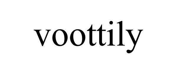 Trademark Logo VOOTTILY