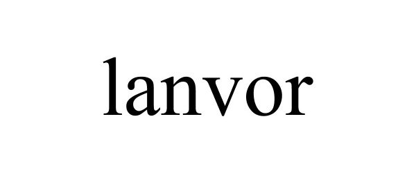 Trademark Logo LANVOR