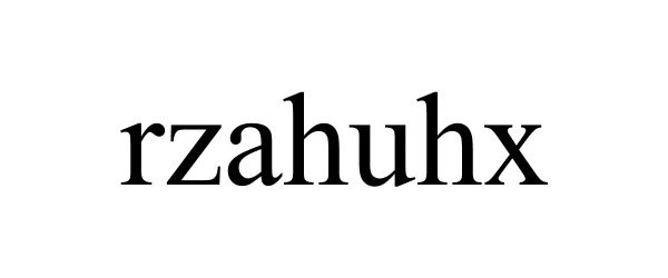  RZAHUHX