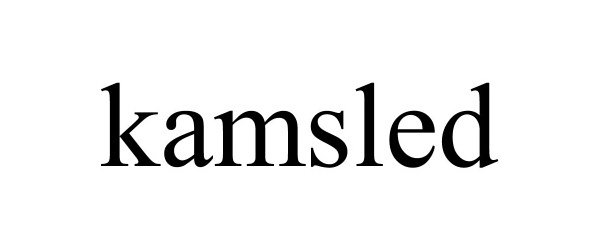 Trademark Logo KAMSLED