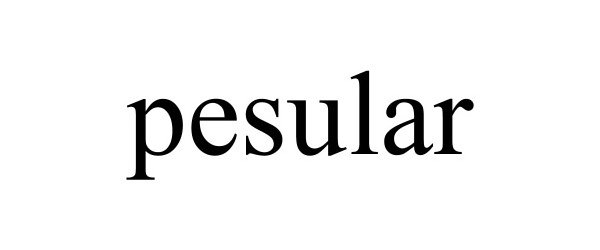 Trademark Logo PESULAR