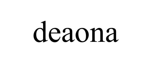 Trademark Logo DEAONA