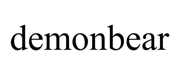 Trademark Logo DEMONBEAR