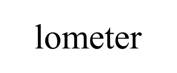 Trademark Logo LOMETER
