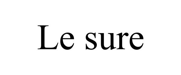 Trademark Logo LESURE