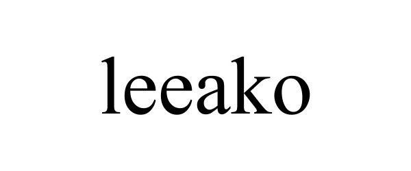 Trademark Logo LEEAKO