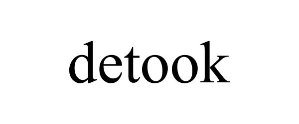 Trademark Logo DETOOK