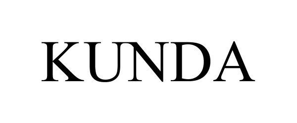 Trademark Logo KUNDA