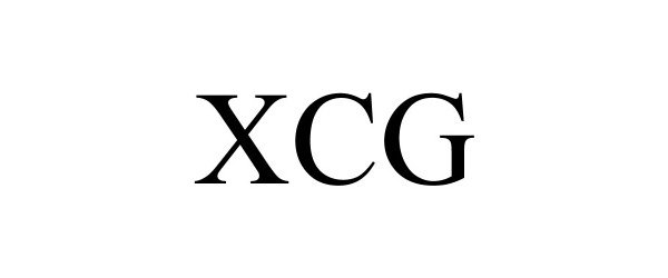 Trademark Logo XCG