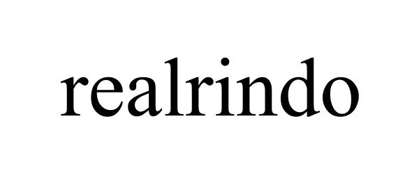 Trademark Logo REALRINDO