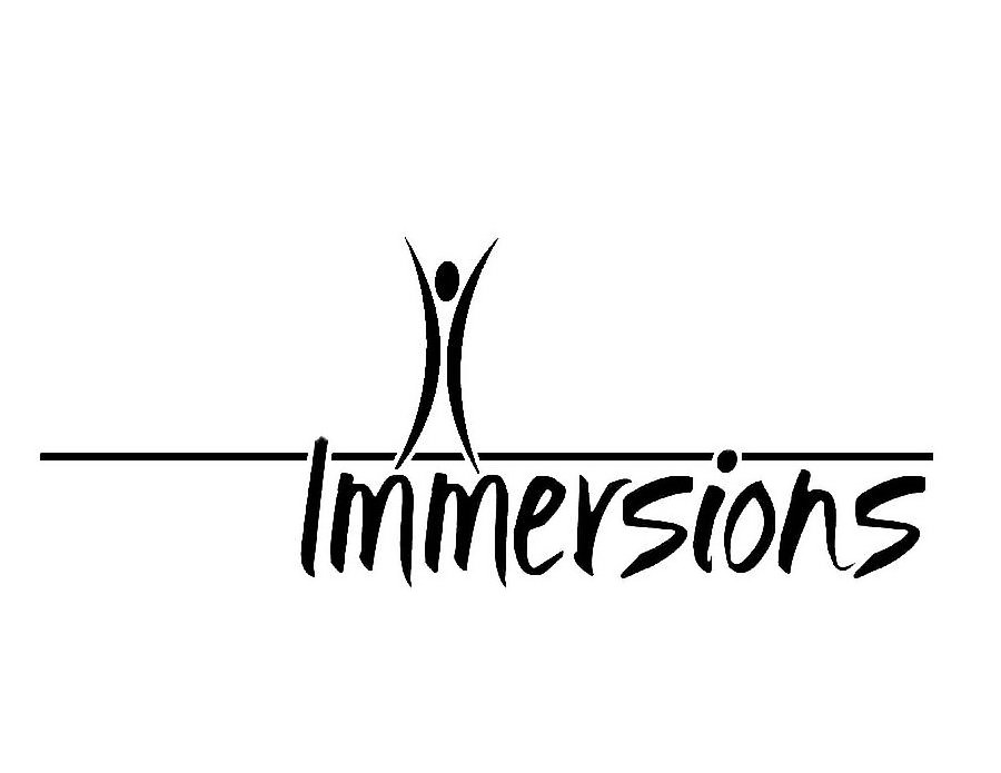 Trademark Logo IMMERSIONS