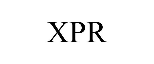 Trademark Logo XPR