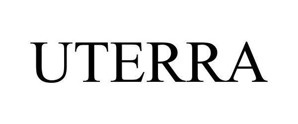 Trademark Logo UTERRA