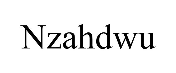 Trademark Logo NZAHDWU