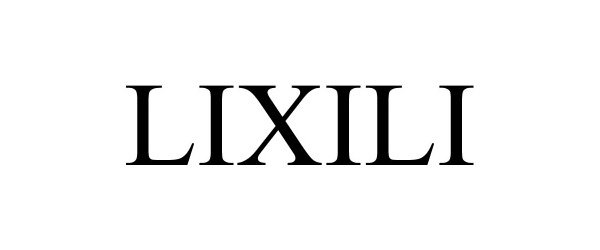Trademark Logo LIXILI
