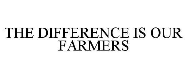  THE DIFFERENCE IS OUR FARMERS