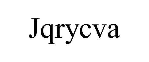 Trademark Logo JQRYCVA