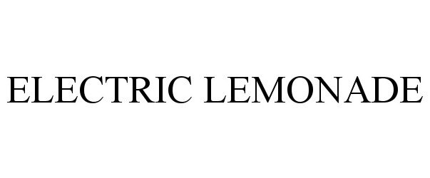 Trademark Logo ELECTRIC LEMONADE