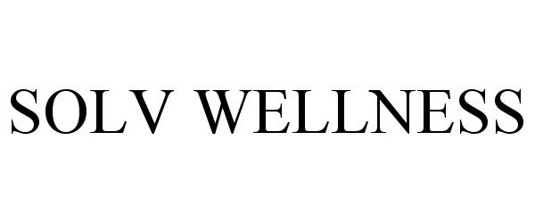  SOLV WELLNESS