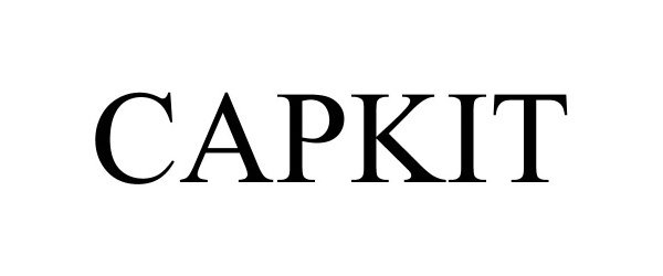 Trademark Logo CAPKIT