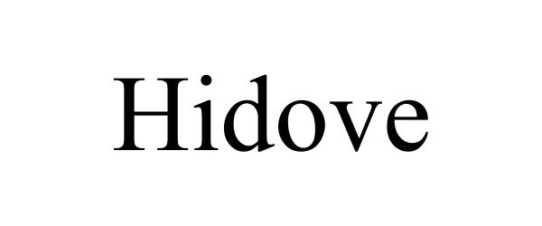 HIDOVE