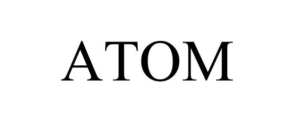 Trademark Logo ATOM