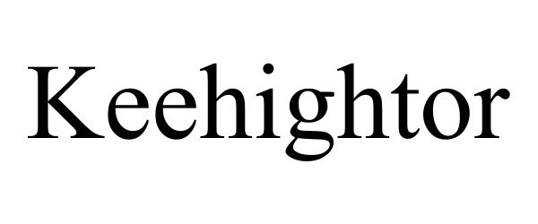 Trademark Logo KEEHIGHTOR