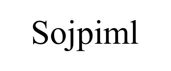 Trademark Logo SOJPIML