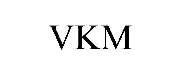 Trademark Logo VKM