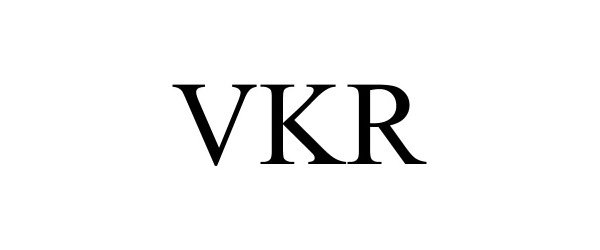 Trademark Logo VKR