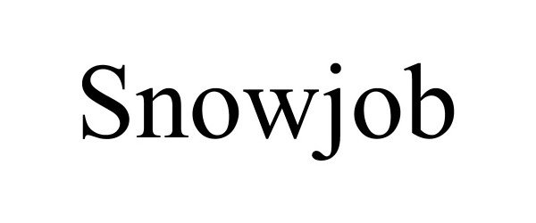Trademark Logo SNOWJOB