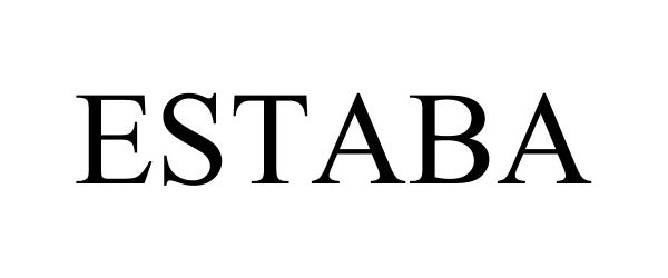 Trademark Logo ESTABA