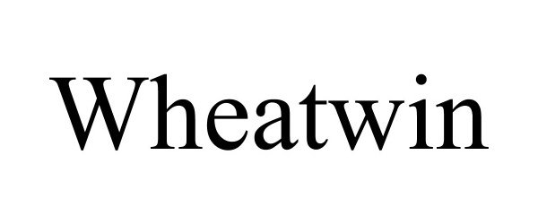 Trademark Logo WHEATWIN