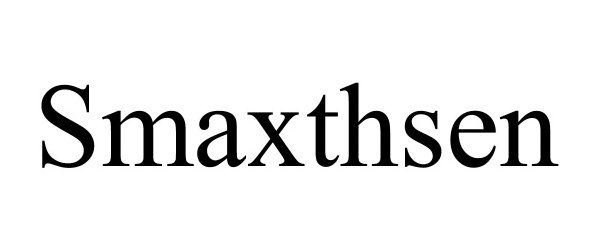Trademark Logo SMAXTHSEN