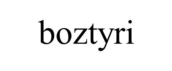 Trademark Logo BOZTYRI
