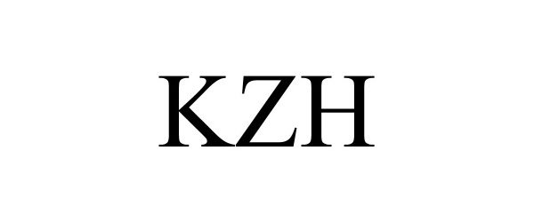 Trademark Logo KZH
