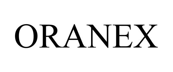 Trademark Logo ORANEX