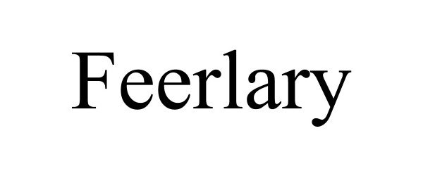 Trademark Logo FEERLARY