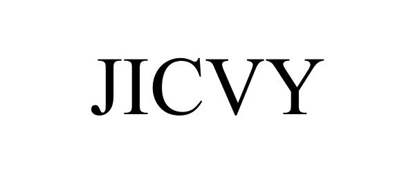 Trademark Logo JICVY
