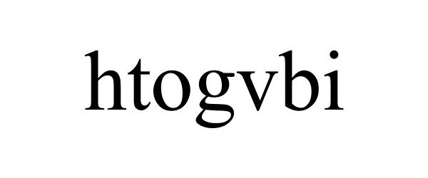 Trademark Logo HTOGVBI